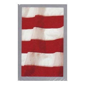 Flag silver bridge Congress black and white USPCC poker decl playing cards canasta rummy cupm 55 11