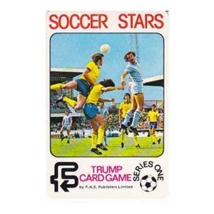 Soccer Stars Trump Card game playing cards football FKS series one baraja cartas naipe furbol jugadores players 11