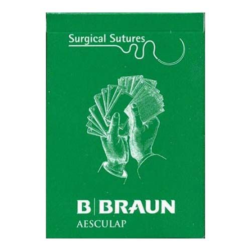 B Braun Aesculap Surgical sutures Comas Naipes playing cards medical baraja cartas naipe medicina medicos suturas 11