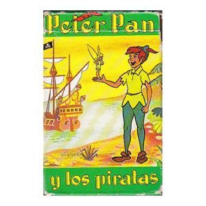 Baraja Peter Pan Fournier 1983 y los piratas cartas Naipes Heraclio Heraclio historia cuento dibujos cine film 11