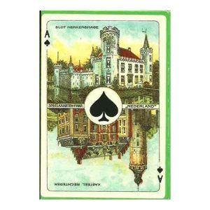 Reproduccion Baraja Castrillos Holanda 1926 siglo XX facsimil Ediciones Prado Fournier Holland playing cards castles 11