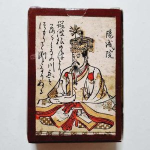 Reproduccion Baraja Hyakunin isshu uta Karuta Japon 1750 siglo XVIII facsimil ediciones Prado cartas naipe 11