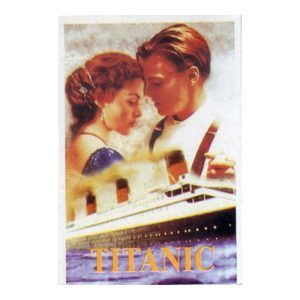 Titanic playing cards Japan poker deck game film cinema movie baraja cartas naipe cine back reverso 11