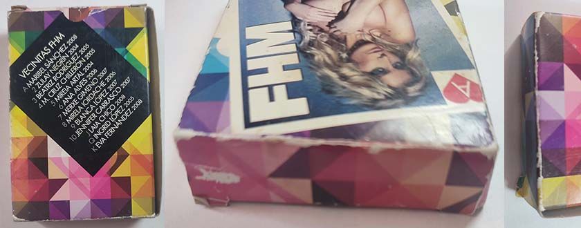 Vecinitas FHM baraja poker cartas erotica naipe España edicion revista masculina sexy sensual chicas 14