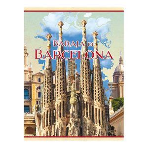 Baraja Barcelona edicion especial Editorial Graficas Maxtor naipè cartas espñaola Cataluña turismo viajar viaje 11