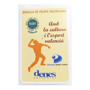 Baralla de Pilota Valenciana cultura esport denes editorial paiporta baraja pelota valenciana guia didactica juego cartas naipe 11
