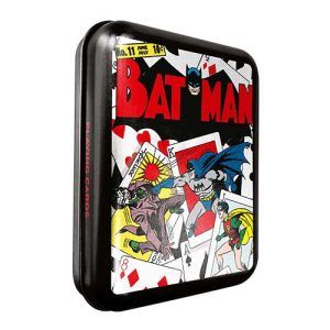 Batman No11 playing cards tin box Cartamundi poker deck DC Comics Heroe Warner Bros cinema film 5411068200588 retro vintage 11