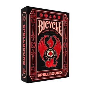 Bicycle Spellbound playing cards poker deck USPCC swords daggers dragons polyhedral dice magic magical tricks 11