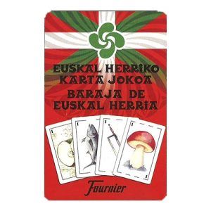 Euskal Herriko karta jokoa Fournier baraja de Euskal Herria pais Vasco Naipes Heralcio cartas naipe turismo viajar viaje vasca 11