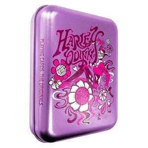 Harley Quinn playing cards tin box Cartamundi poker deck DC Comics Heroe Warner Bros cinema film 5411068200267 retro vintage 11