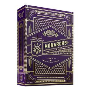 Monarchs purple Theory11 playing cards poker deck purpura morada violet magic premium USPCC monarcas baraja cartas naipe magia 11