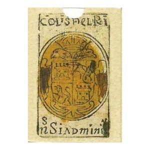 Reproduccion Baraja sevillana España 1647 siglo XVII facsimil cartas naipe Ediciones Prado Fournier Museo Vitoria Alava coleccion 11