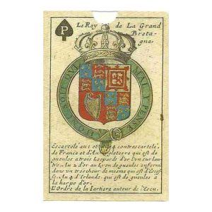 Reproduccion Juego escudos armas Marques de Brianville 1686 Francia Ediciones Prado Fournier baraja cartas naipe Coleccion coleccionar 11