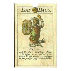 Reproduccion baraja Astronomica Alemania 1719 facsimil Ediciones Prado Fournier naipe baraja astronomical playing cards kartes¡nspiel 11