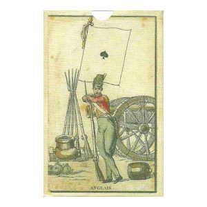 Reproduccion baraja Banderas Francia 1814 siglo XIX Ediciones Prado Fournier cartas naipe jeu cartes aux drapeaux France 11