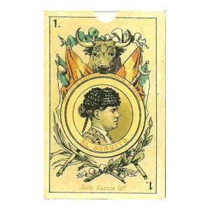 Reproduccion baraja Taurina España 1895 El gordito Ediciones prado Fournier facsimil cartas naipe toros toreros Museo Vitoria Alava 11