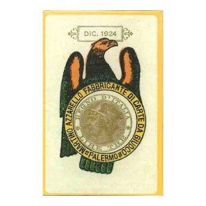 Reproduccion baraja siciliana Italia 1924 siglo XX facsimil naipe cartas mazzo di carte siciliane Museo Vitoria Alava 11