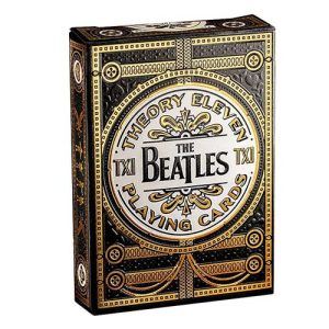 The Beatles black edition Theory11 playing cards poker deck music apple official product premium magic gold foil 11