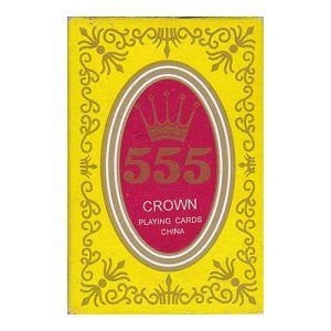 555 Crown playing cards bridge poker deck Made in China 11