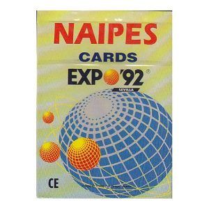 Baraja Expo 92 Sevilla Fournier Naipes Heraclio cards 55 cartas Curro playing cards poker Cartuja carabela Giralda 11