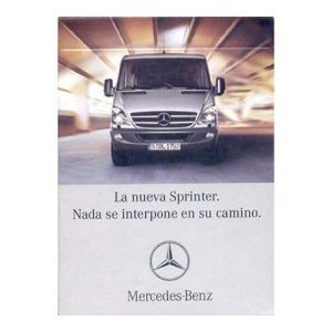 Baraja Mercedes Benz Sprinter poker cartas naipe furgoneta motor juego red oficial concesionario interior exterior 11
