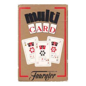 Baraja Multi card Montecarlo Fournier Naipes Heraclio cartas multiples aplicaciones ruleta maquina tragaperras dados quiniela futbol loteria primitiva bonoloto 11