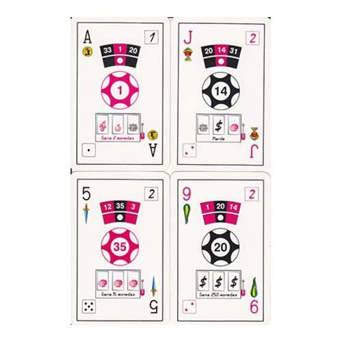 Baraja Multi card Montecarlo Fournier Naipes Heraclio cartas multiples aplicaciones ruleta maquina tragaperras dados quiniela futbol loteria primitiva bonoloto 12