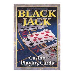 Black Jack Casino playing cards Cartamundi 5411068660214 poker deck game rules included easy shuffle jeu cartes 11