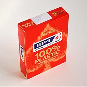 European Poker Tour plastic poker Fournier playing cards EPT deck plastico casino baraja cartas naipe professional 8420707005603 11