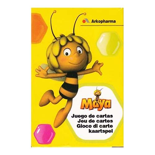 Juego de cartas Maya Arkopharma naipe baraja abeja Waldemar Bonsels kaartspel giocco jeu cartes 11