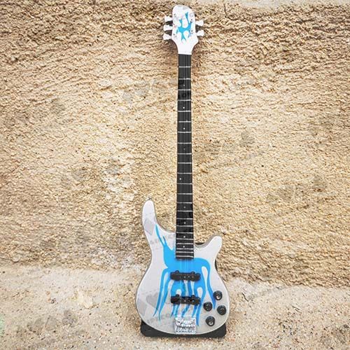 Miniature Guitar Metallica mini music hard rock heavy metal replica miniatura musica band banda grupo 11