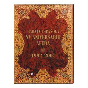 Afeda baraja española XV Aniversario Maestros naiperos cartas naipe1992 2007 edicion limitada numerada Antolin Palomino Olalla 11