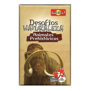 Animales Prehistoricos Desafios Naturaleza cartas 36 baraja naipe Bioviva animal dinosaurios 3569160660082 desafio juego aprender didactico 11