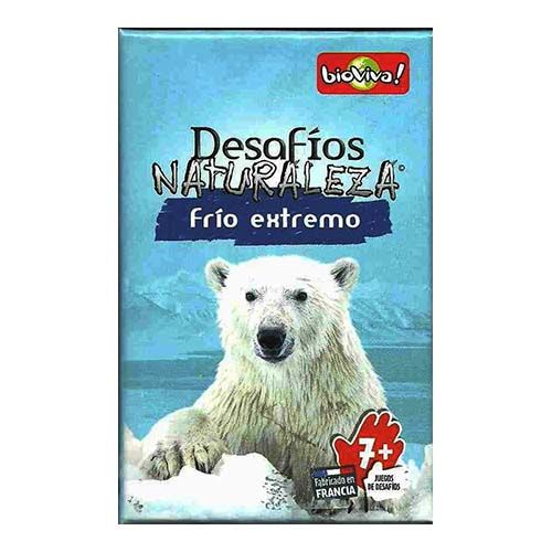 Frio extremo Desafios Naturaleza cartas 36 baraja naipe Bioviva animal animales 3569160660266 desafio juego aprender didactico 11
