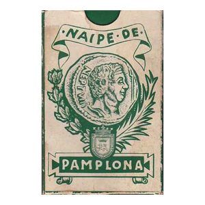 Naipe de Pamplona Fournier Heraclio Naipes baraja carteas española Navarra Balda Mutua Seguros antigua coleccon 11