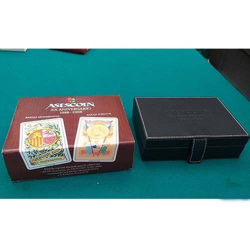 Pack barajas modernista e infantil 2008 Asescoin XX Aniversario Maestros Naiperos edicion limitada numerada españolas estuche lujo 16