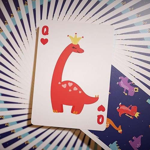 Bicycle Dinosaurs playing cards poker deck 3617201467302 magical project collection jurassic park dinosaur dinosaurios baraja cartas magia 12