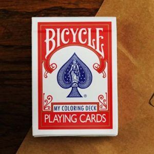 Bicycle My coloring deck Jodan Victoria playing cards 3617201377564 magical project tricks magia baraja cartas 11