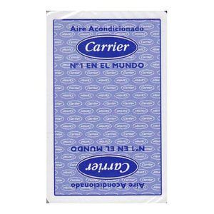 Carrier aire acondicionado baraja española Fournier 40 cvartas publicitaria publicidad celofan coleccion coleccionable 11