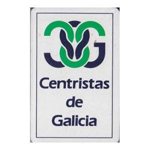 Centristas Galicia baraja española Fournier partido politico politica 40 cartas Naipes Heraclio publicidad publicitaria 11