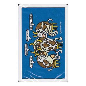 Kukuxumusu Mus baraja española Fournier 40 cartas Naipes Heraclio Tute brisca publicitaria vacas toros Pamplona San Fermin 11