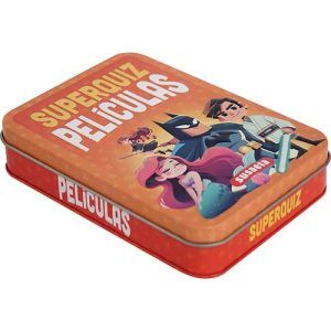 Peliculas SuperQuiz juego Susaeta editorial edidicones fichas cartas tarjetas baraja preguntas respuestas cine pelis batman 9788411965538 11