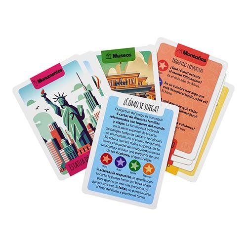Viajeros SuperQuiz juego Susaeta editorial edidicones fichas cartas tarjetas baraja preguntas respuestas 9788411965569 viajar turismo 12