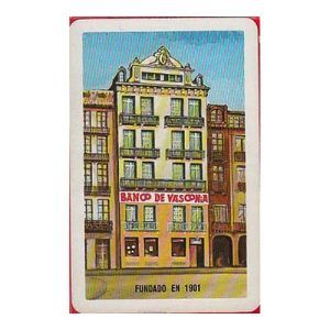 Banco Vasconia baraja española Fournier 40 cartas Caja Ahorros banca Naipes Heraclio juego jugar mus tute dinero publicidad 11
