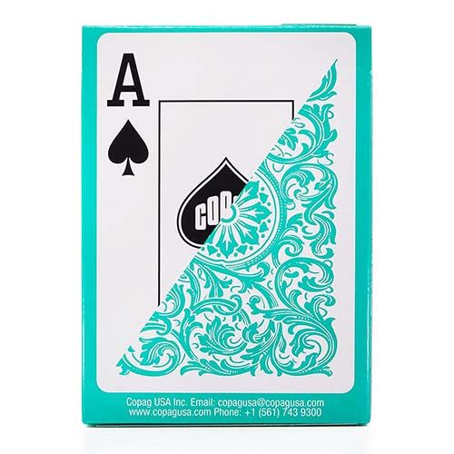 Copag Elite Green Casino plastic cards 7896192310422 55 poker size Jumbo index Cartamundi Fournier baraja cartas verde 12