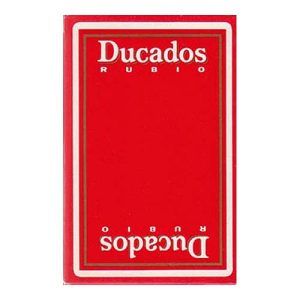 Ducados Rubio baraja española Fournier 40 cartas tabaco cigarros cigarrilos Naipes Heraclio publicitaria publicidad fumar 11