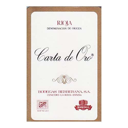 Bodegas Berberana Rioja baraja española Fournier Carta oro vino vinos Cenicero 50 cartas Naipes Heraclio publicidad 11