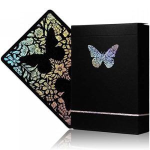 Butterfly Holo seconds playing cards poker deck WJPC USPCC limited edition 2000 decks holographic collection 11