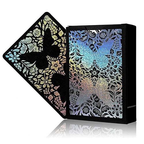 Butterfly Holo seconds playing cards poker deck WJPC USPCC limited edition 2000 decks holographic collection 14