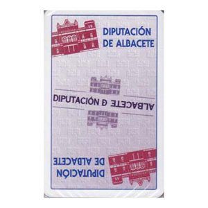 Diputacion Albacete baraja española Fournier 50 cartas Naipes Heraclio juego jugar publicitaria publicidad 11
